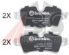 A.B.S. 37629S Brake Pad Set, disc brake